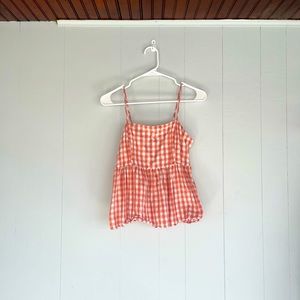 Peachy pink strawberry pickin blouse